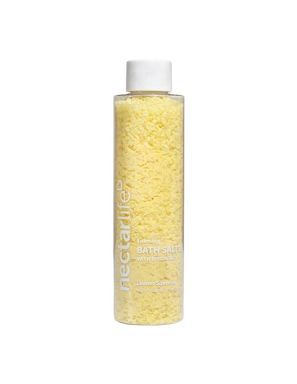 Sels de bain moussants Nectarlife au citron pressé - 130 g