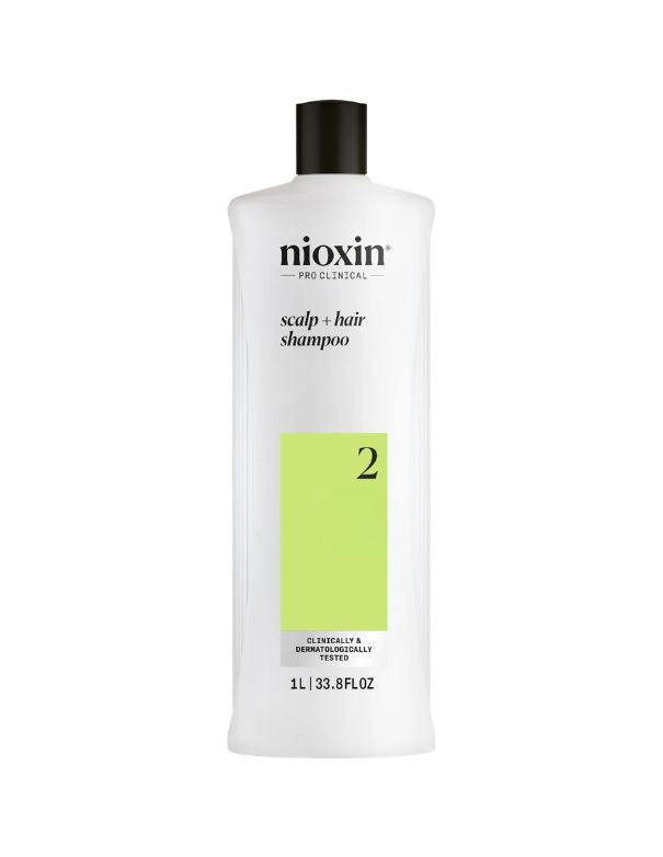 Nioxin System 2 Cleanser - 1L