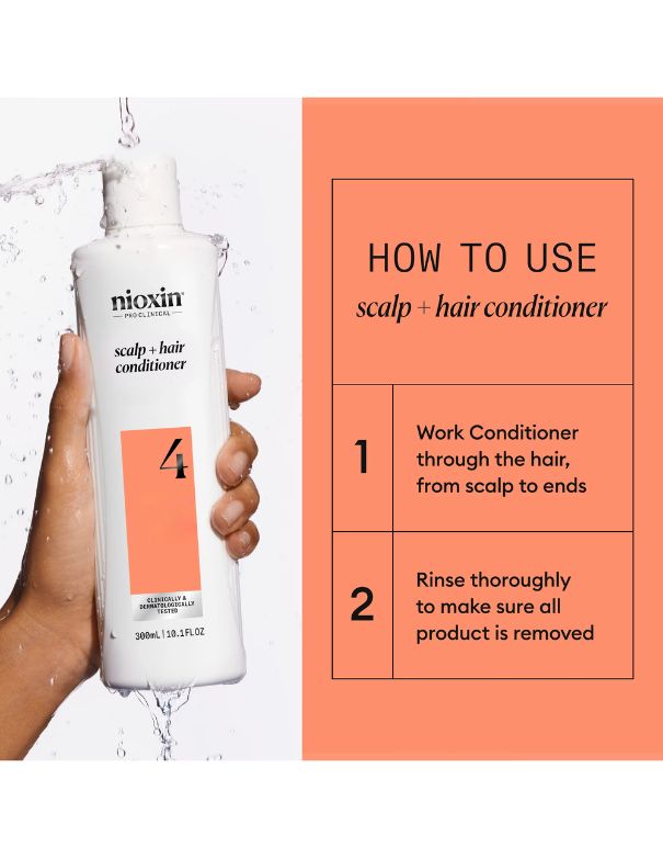 Après-shampoing Nioxin System 4 Scalp Therapy - 1 L