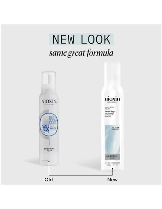 Mousse volumisante et épaississante Nioxin Density Defend Styling - 192 g