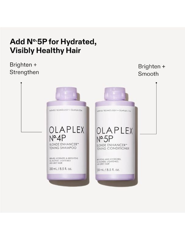 Shampoing tonifiant rehausseur de blond Olaplex n°4P - 250 ml