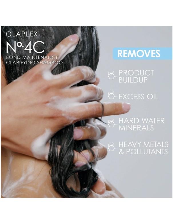 Shampoing clarifiant Olaplex n°4C Blonde Maintenance - 250 ml