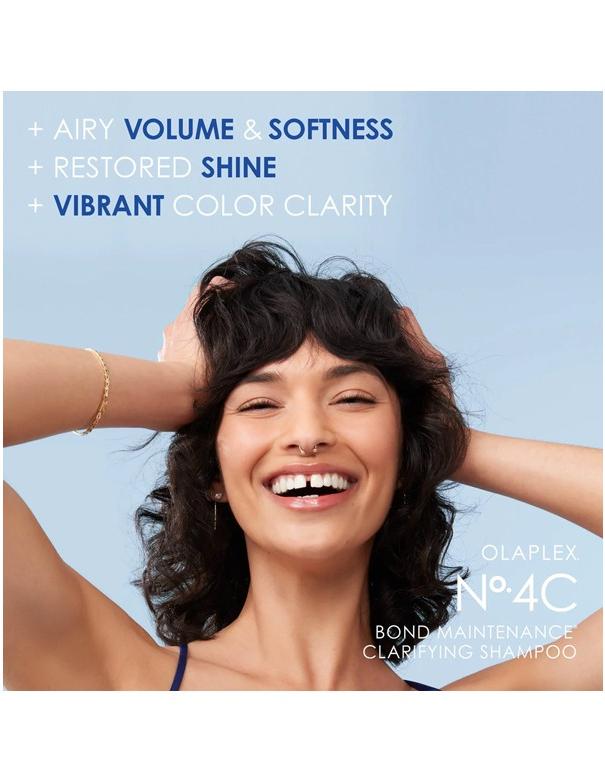 Shampoing clarifiant Olaplex n°4C Blonde Maintenance - 1000 ml