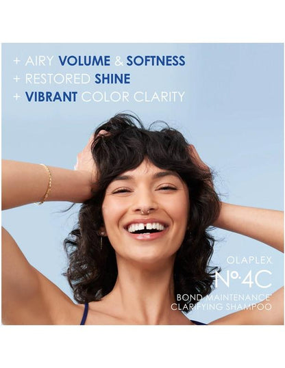 Shampoing clarifiant Olaplex n°4C Blonde Maintenance - 1000 ml
