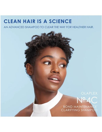 Shampoing clarifiant Olaplex n°4C Blonde Maintenance - 1000 ml