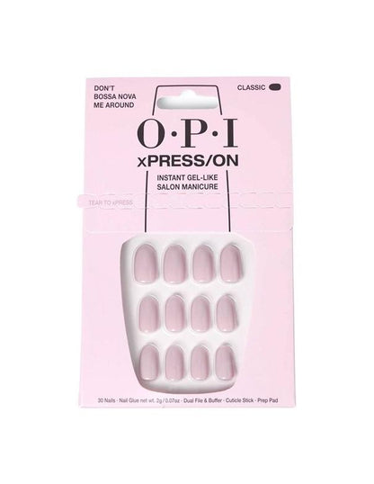Ongles courts OPI xPRESS-ON Ne me faites pas de Bossa Nova