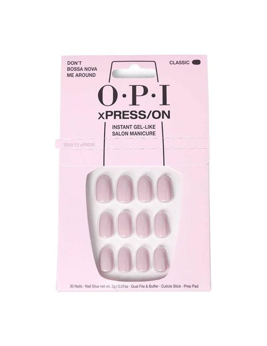 Ongles courts OPI xPRESS-ON Ne me faites pas de Bossa Nova