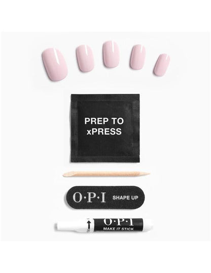Ongles courts OPI xPRESS-ON Ne me faites pas de Bossa Nova