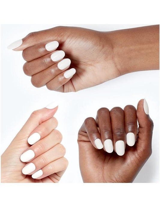 Ongles courts OPI xPRESS-ON en forme de lapin drôle