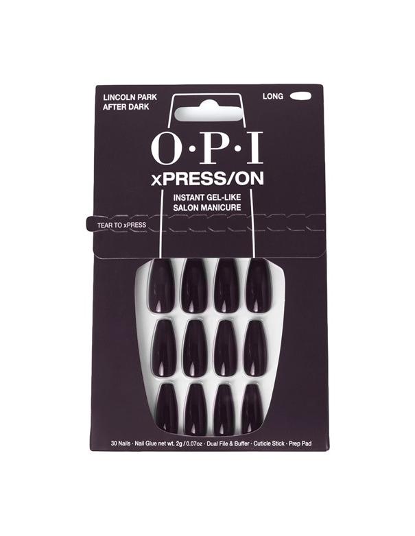 OPI xPRESS-ON sublime le Lincoln Park après la tombée de la nuit