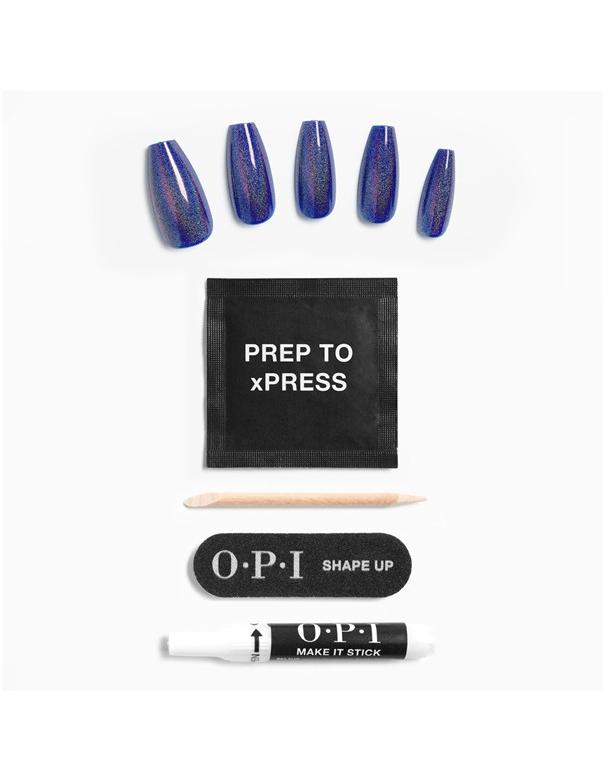 OPI xPRESS/ON Nails Long Blue-Gie