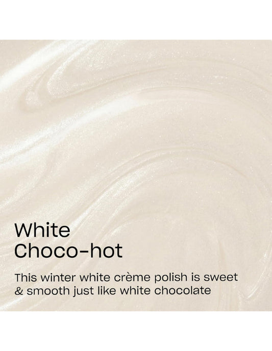 OPI x M&M's White Choco-hot