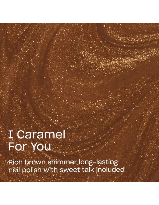 OPI x M&M's Infinite Shine I Caramel For You