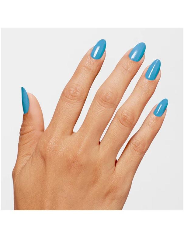 OPI Infinite Shine Never Leavin' Blue