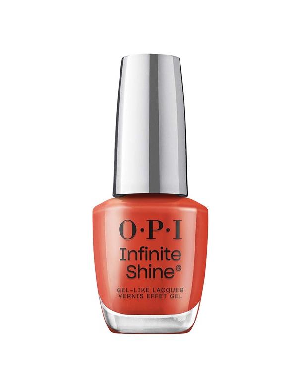 OPI Infinite Shine Knock 'Em Rouge