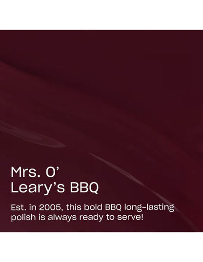 OPI Infinite Shine Mrs. O’ Leary’s BBQ