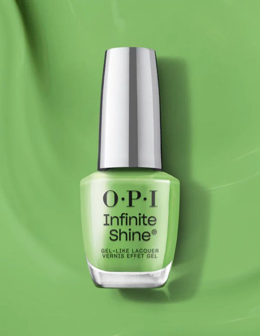OPI Infinite Shine Jelly Green with Envy