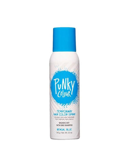 Spray colorant capillaire temporaire Punky Colour Bleu Bengale - 100 g
