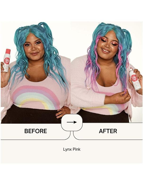 Punky Colour Temporary Hair Color Spray Lynx Pink - 100g