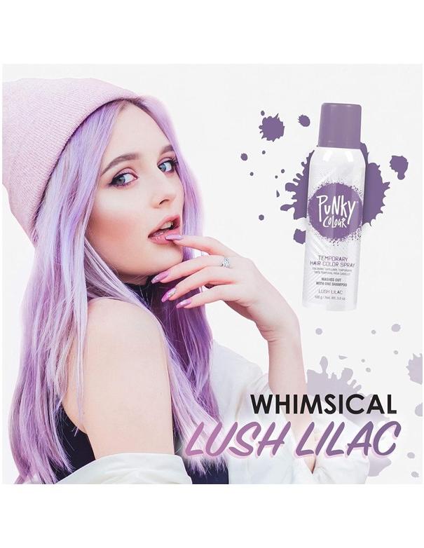 Punky Colour Temporary Hair Color Spray Lush Lilac - 100g