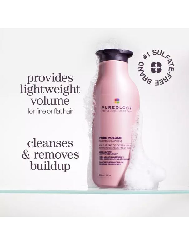 Pureology Pure Volume Shampoo - 266ml