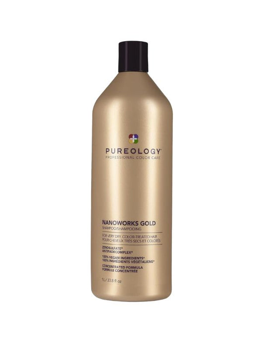 Pureology Nanoworks Gold Shampoo - 1L