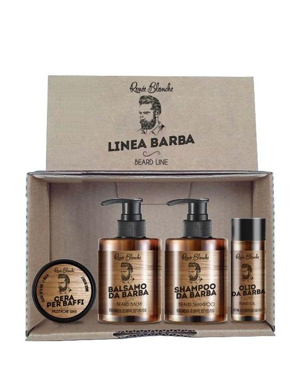 Kit de toilettage de barbe Linea Barba de René Blanche