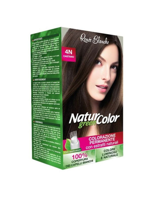 Renee Blanche Natur Green Color 4N Brown