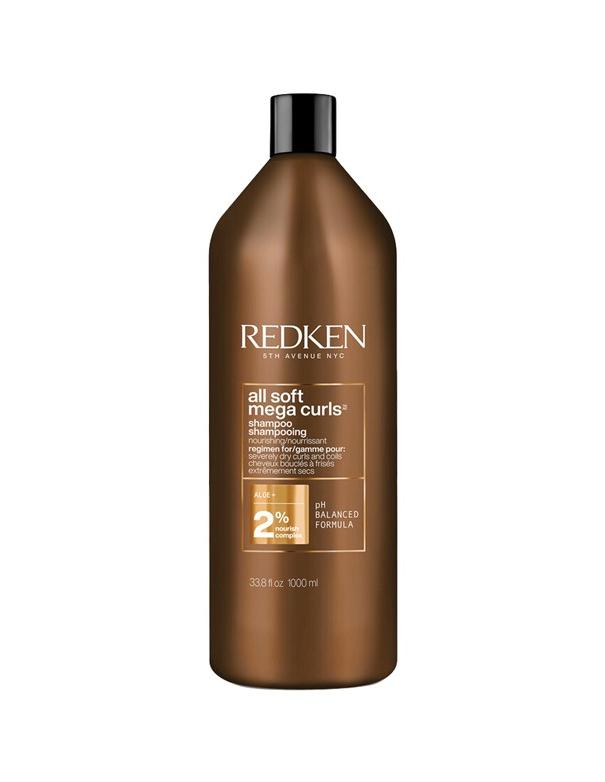 Redken All Soft Mega Curls Shampoo - 1L