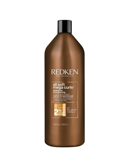 Redken All Soft Mega Curls Shampoo - 1L