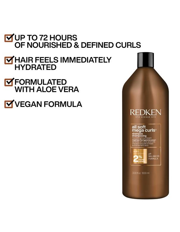 Shampoing Redken All Soft Mega Curls - 1 L