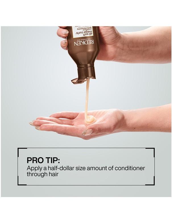 Redken All Soft Mega Curls Conditioner - 1L