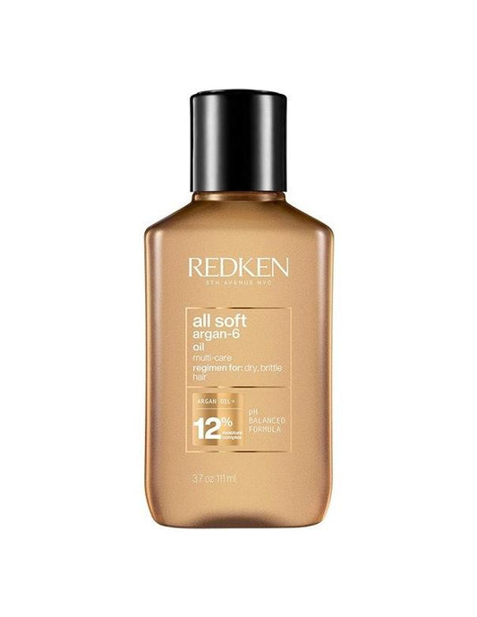 Huile capillaire Redken All Soft Argan-6 - 111 ml