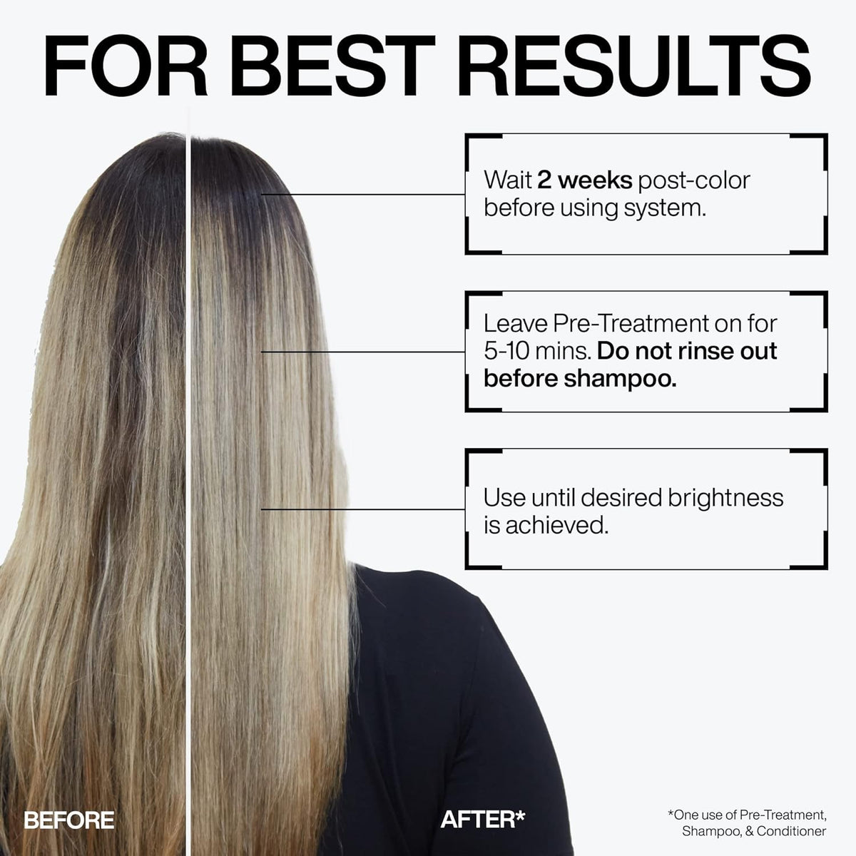 Après-shampoing Redken Blondage High Bright VC - 1 L
