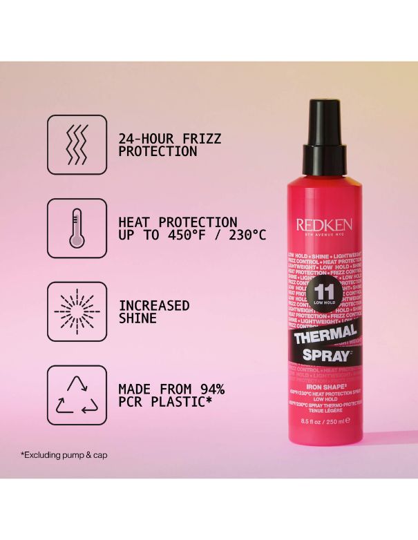 Spray thermique Redken Low Hold - 250 ml
