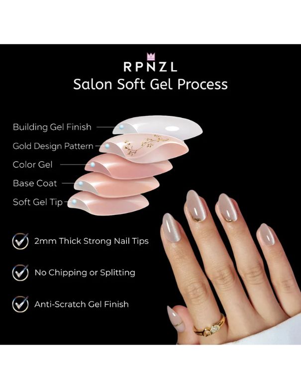 RPNZL Press-on Nail Kit - Glow