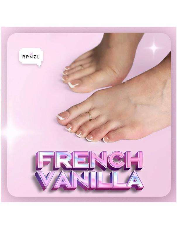 RPNZL Press-on Toenail Kit - French Vanilla