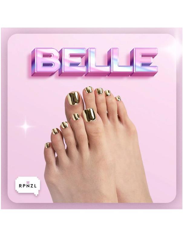 RPNZL Press-on Toenail Kit - Belle