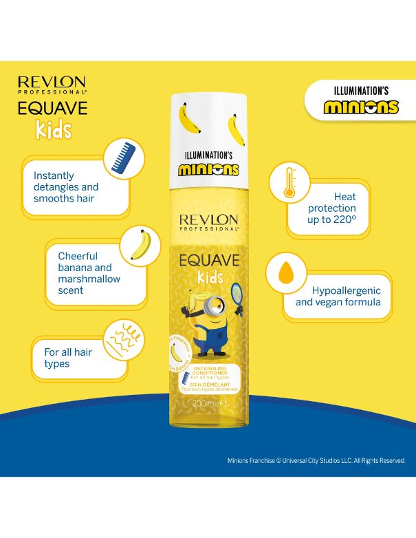 Revlon Equave Kids Minions Detangling Conditioner Leave-in - 200ml
