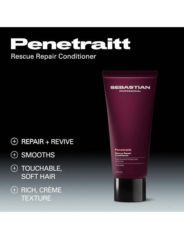 Après-shampoing réparateur Sebastian Penetraitt Rescue - 200 ml