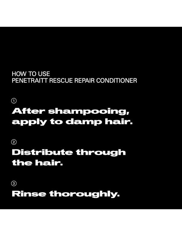 Après-shampoing réparateur Sebastian Penetraitt Rescue - 200 ml