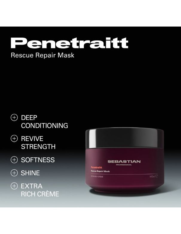 Masque Réparateur Sec et Abîmé Penetraitt Sebastian - 145ml