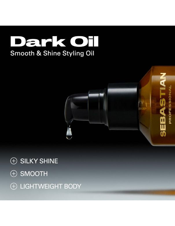 Huile Coiffante Brillance et Lissage Dark Oil - 100ml