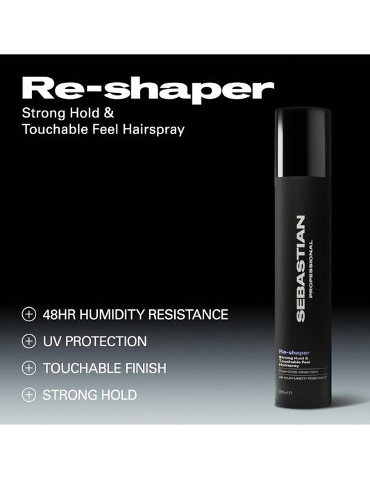 Laque tenue forte et toucher souple Sebastian Reshaper - 300 ml
