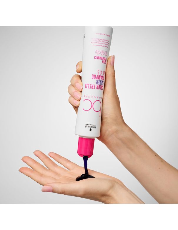 Shampoing micellaire argenté Color Freeze pH 4,5 de BC Bonacure - 1 L