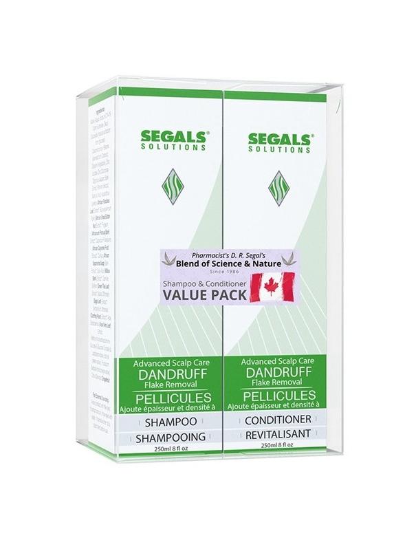 Duo pellicules et cuir chevelu sec Segals