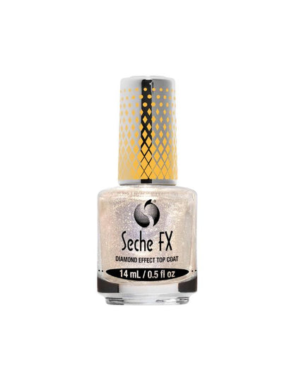 Top Coat Effet Diamant Seche FX Doré - 14 ml