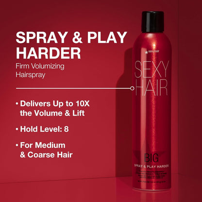 Big SexyHair Spray and Play Harder Volumizing Hairspray - 335ml