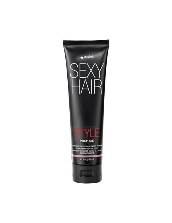 Base de séchage thermo-protectrice Style SexyHair Prep Me - 150 ml