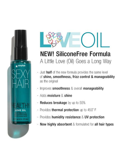Healthy SexyHair Love Oil Moisturizing Oil - 73ml